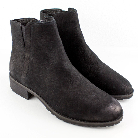 Caslon Shoes - Caslon Ollie Water Resistant Nubuck Leather Ankle Boots Womens SIZE 6.5